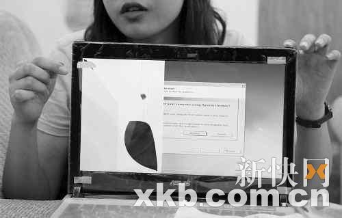 華碩新電腦用一月斷屏保修期內(nèi)不能保修遭投訴