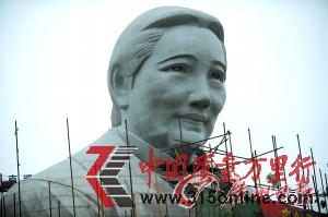 宋慶齡雕像背后建160畝商品房原以公益項目報批