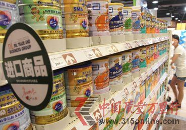 洋奶粉問題不斷CNS供圖。